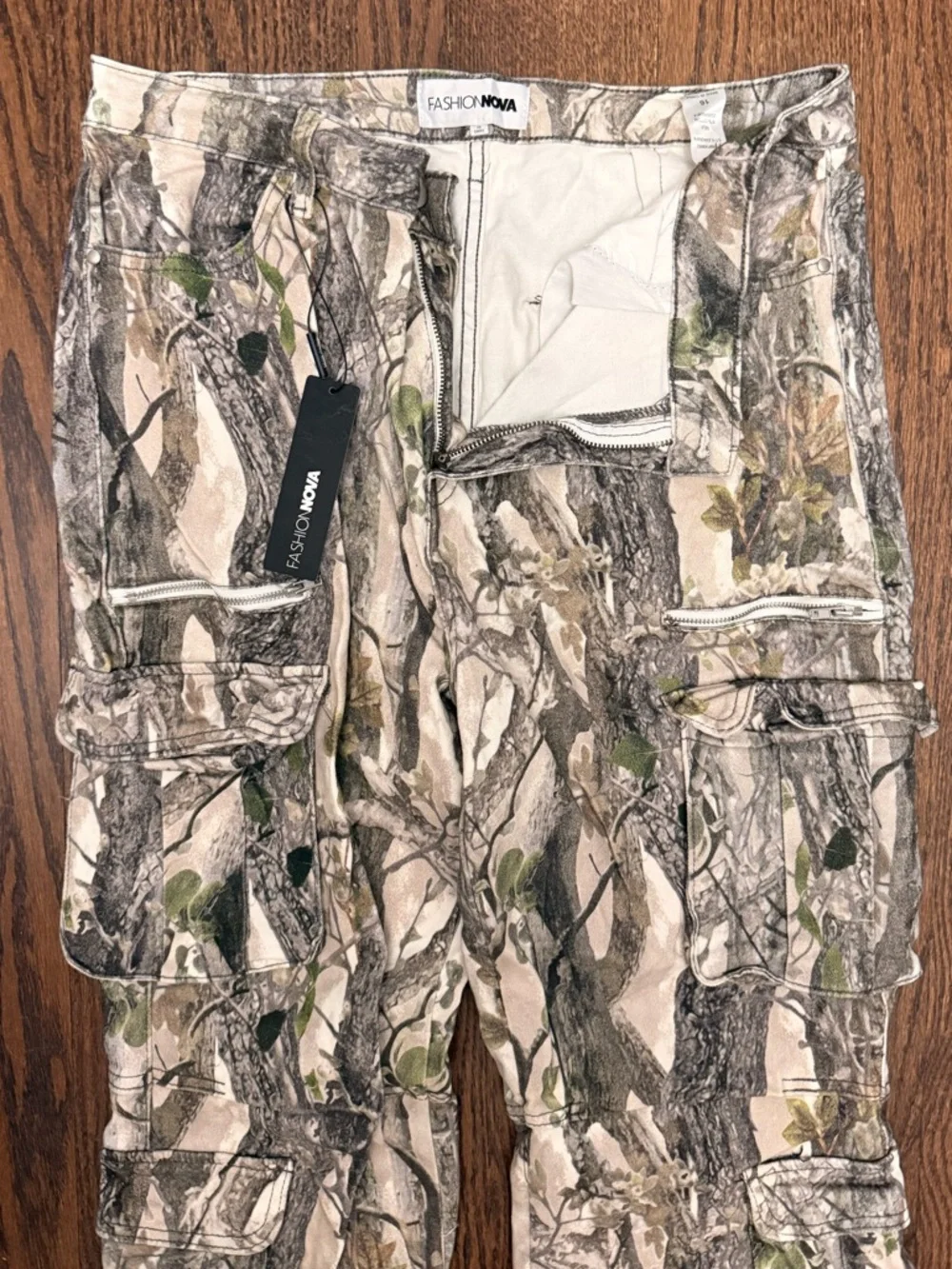 Fashion Nova Cargo Utility Pants - Picture 5 of 9